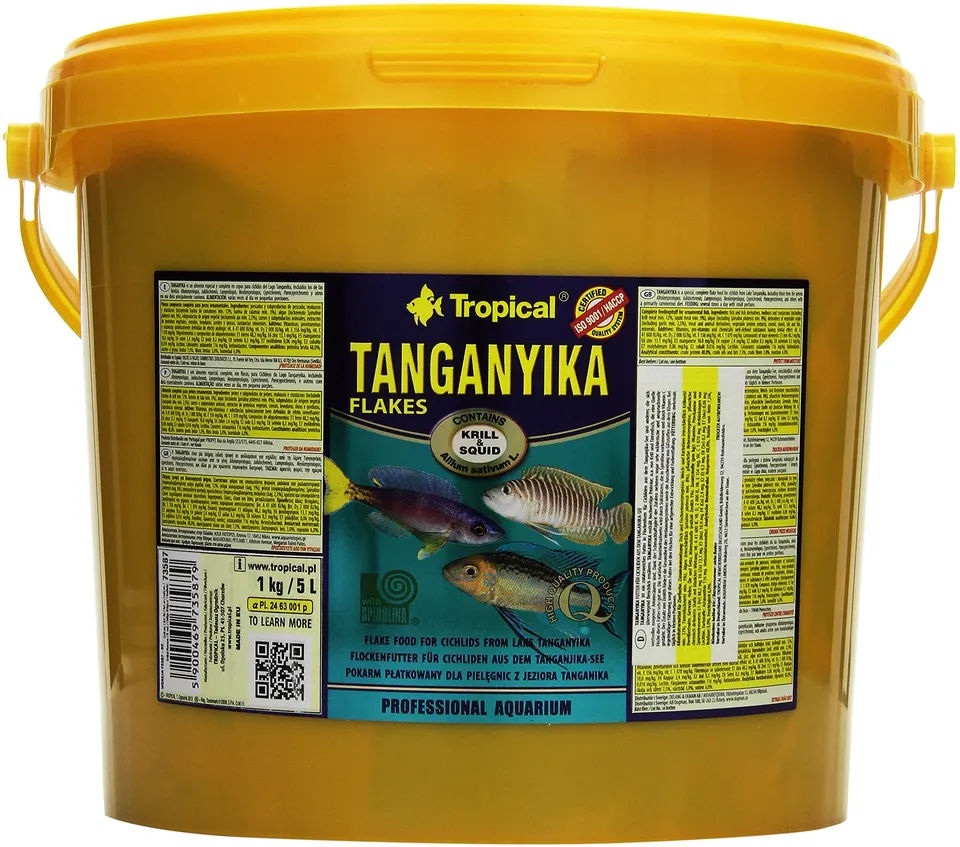 tropical-tanganyika-flockenfutter-f-r-tanganjika-cichliden-5-liter image 1