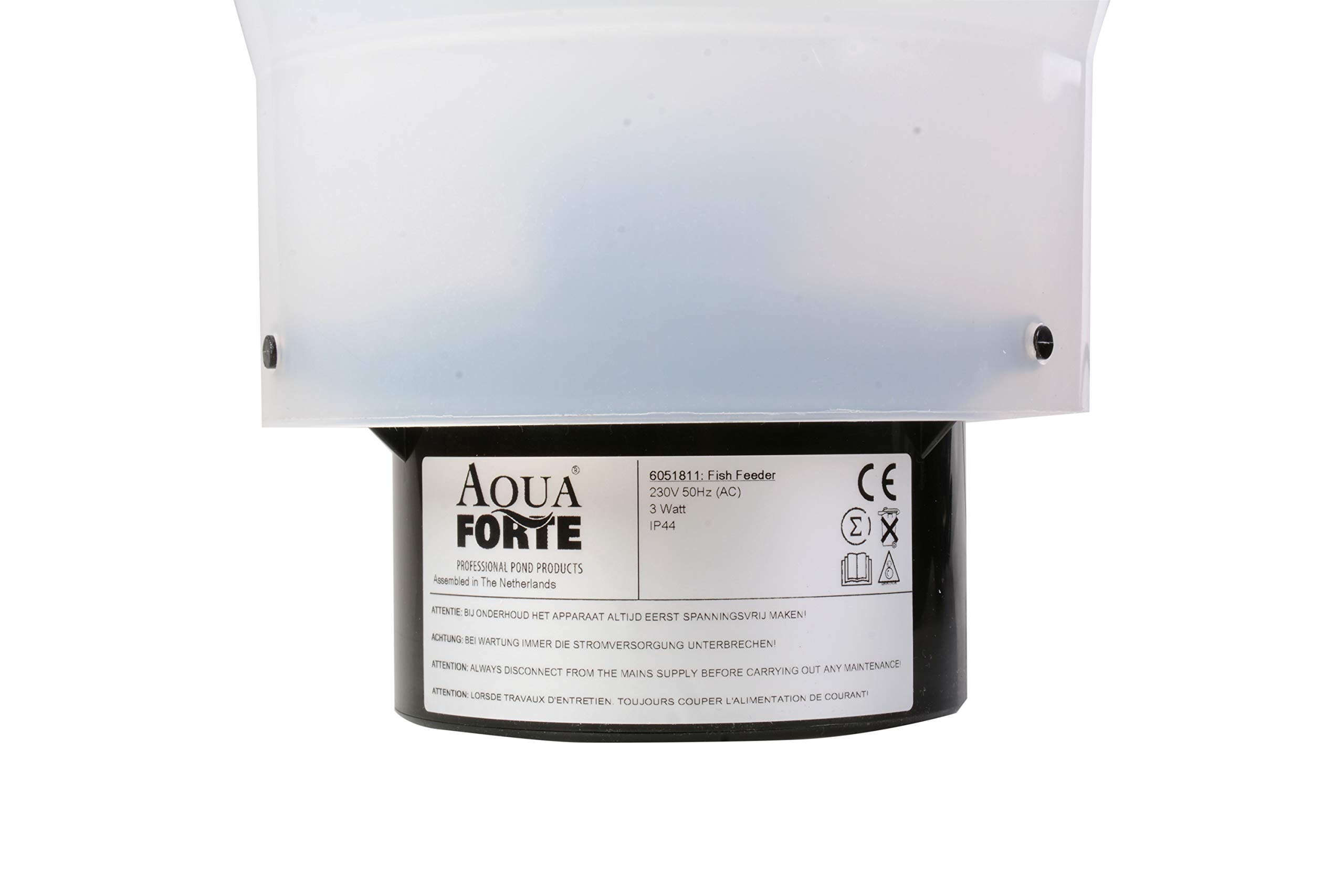 aquaforte-xclear-fish-feeder-futterautomat-7-l-grau-2-9-mm-pellets image 4