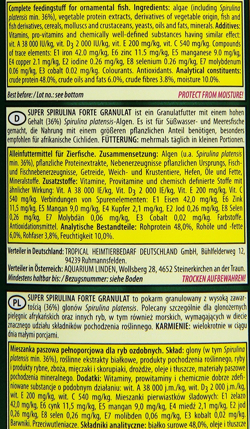 tropical-super-spirulina-forte-granulatfutter-36-spirulina-250-ml image 3
