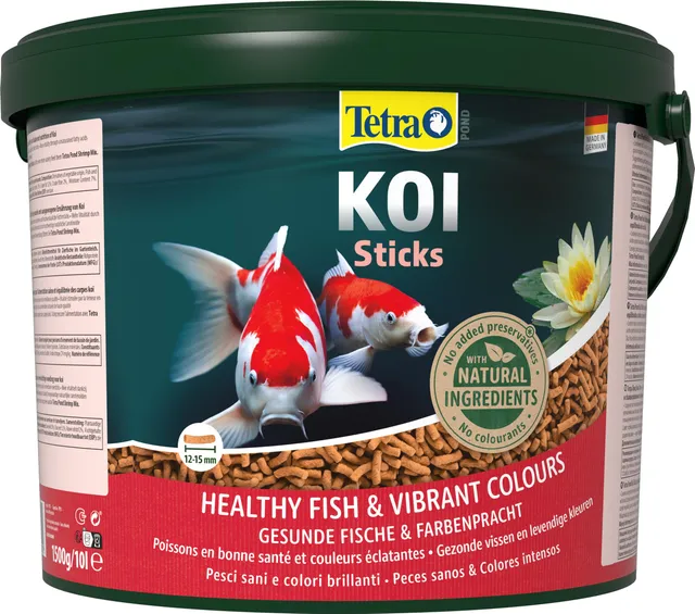 tetra-pond-koi-sticks-koi-futter-10-l-eimer image 1