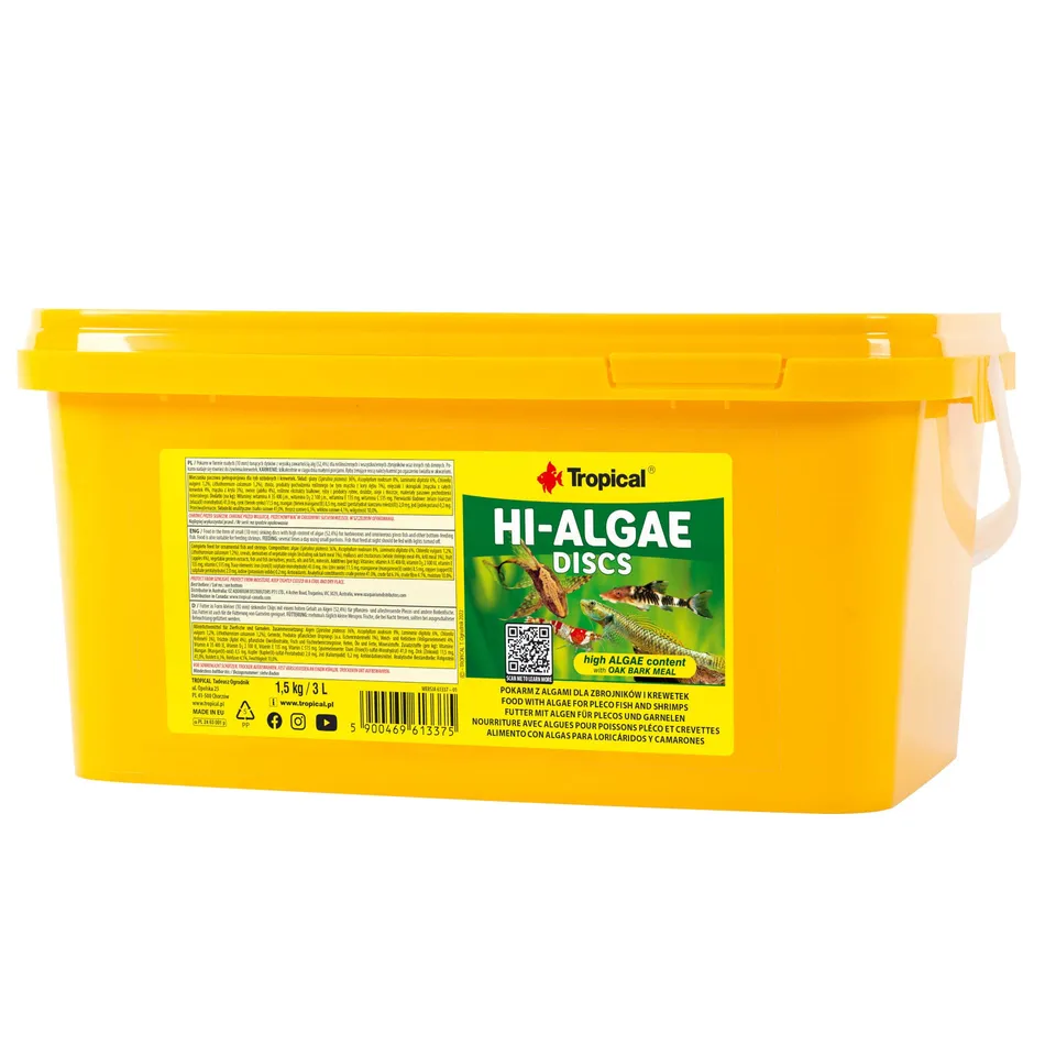 tropical-hi-algae-discs-1-cm-bodenfutter-3-l-f-r-bodenfische image 1