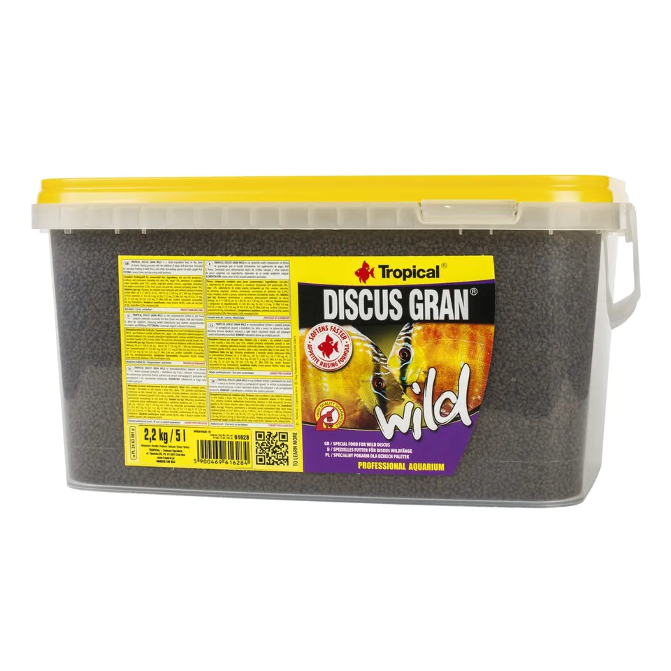 tropical-discus-wild-granulat-5-l-langsam-sinkendes-hauptfutter-f-r-wilde-diskus image 1