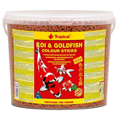 tropical-koi-goldfish-colour-sticks-5-l-430-g-farbverst-rkendes-schwimmfutter image 2