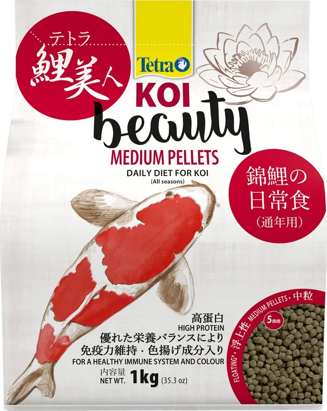 tetra-koi-beauty-medium-premium-koifutter-4-l-beutel-f-r-koi-ab-20-cm image 1