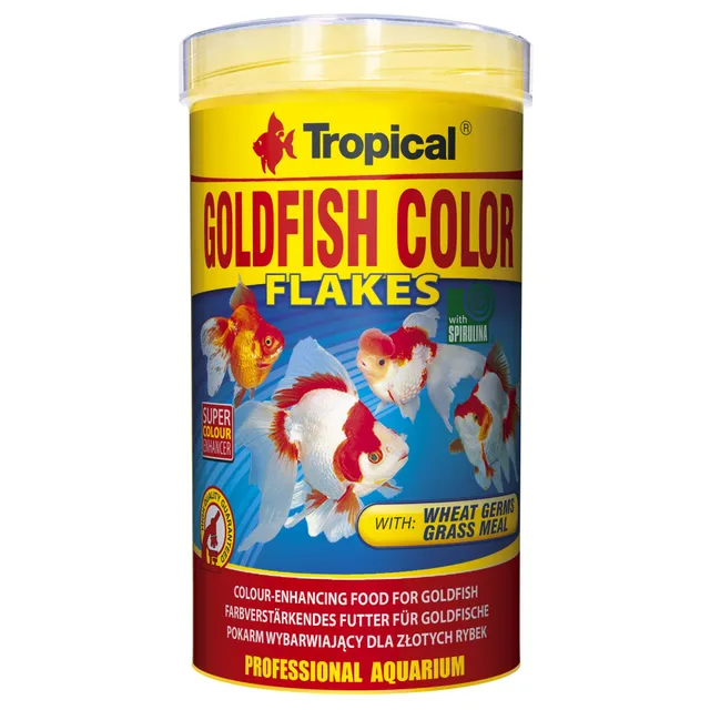tropical-goldfish-color-farb-flockenfutter-f-r-goldfische-500-ml image 1