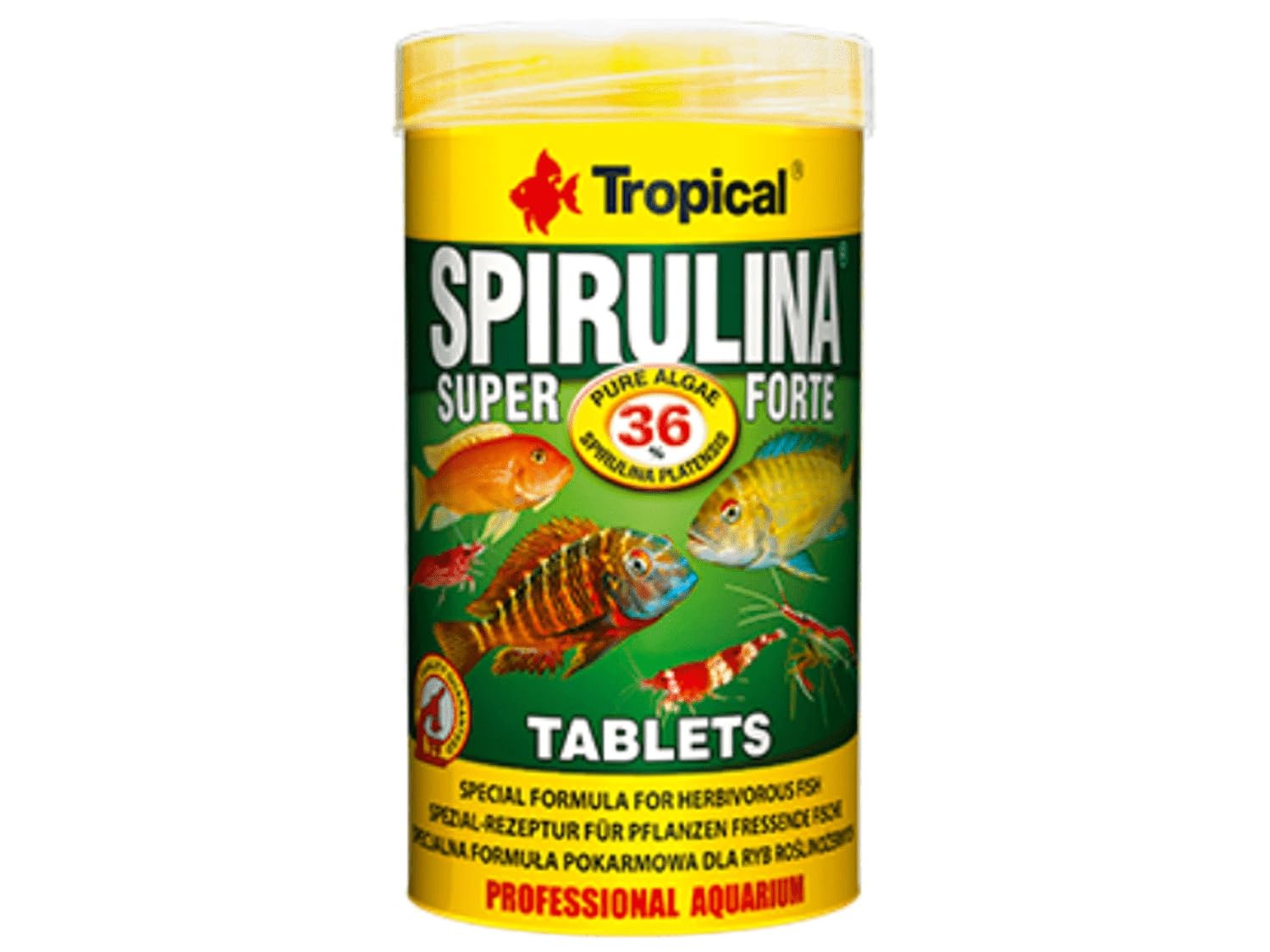 tropical-super-spirulina-forte-tabin-a-hafttabletten-36-spirulina-250-ml image 1