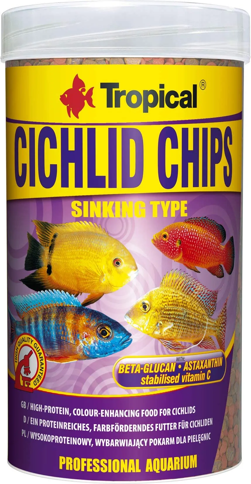 tropical-cichlid-chips-250-ml-langsam-sinkendes-buntbarschfutter image 1