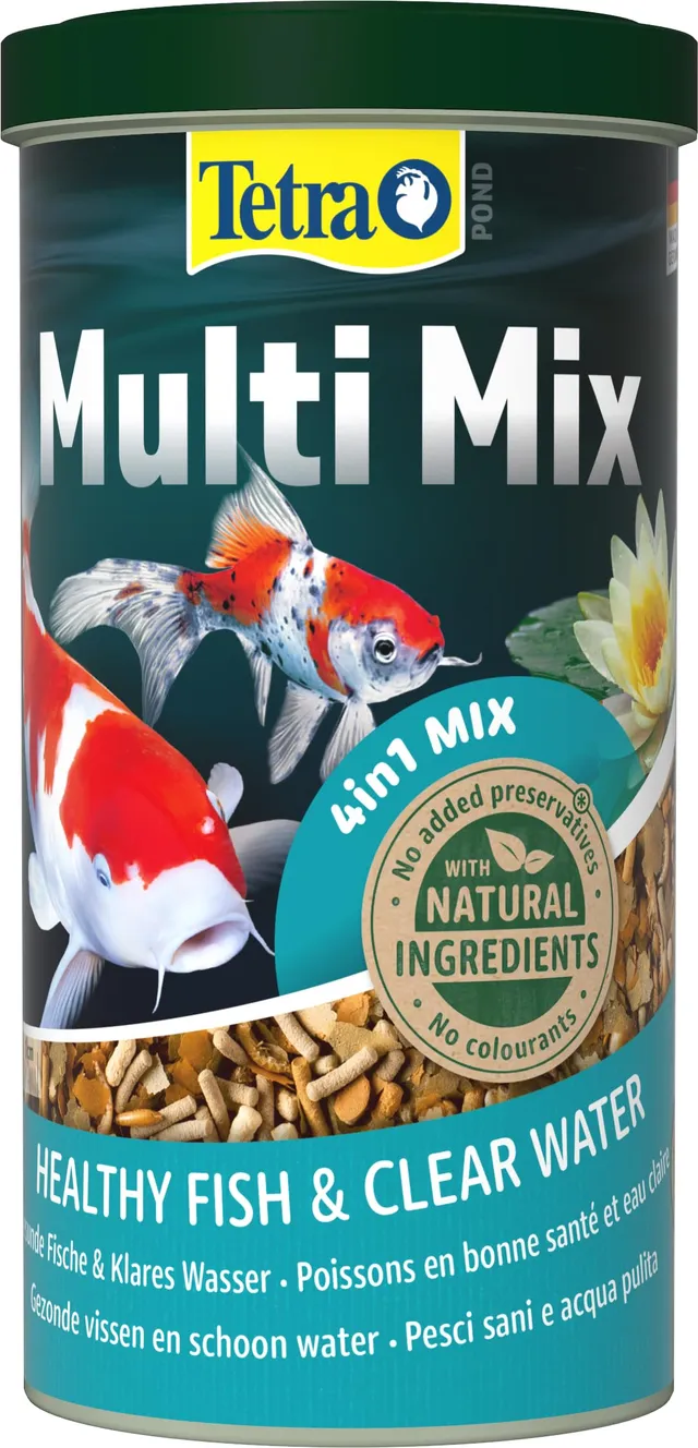 tetra-pond-multi-mix-teichfischfutter-1-l-dose image 1
