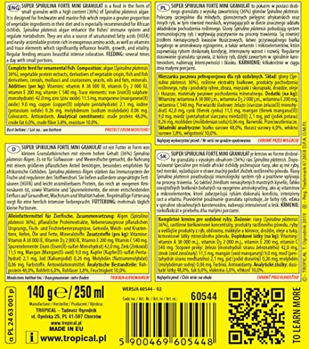 tropical-super-spirulina-forte-mini-granulat-250-ml-36-spirulina image 7