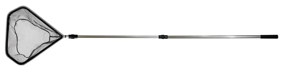 s-ll-82206-teichkescher-dreieckig-teleskop-70-150-cm-aluminium-f-r-fische-und-te image 1