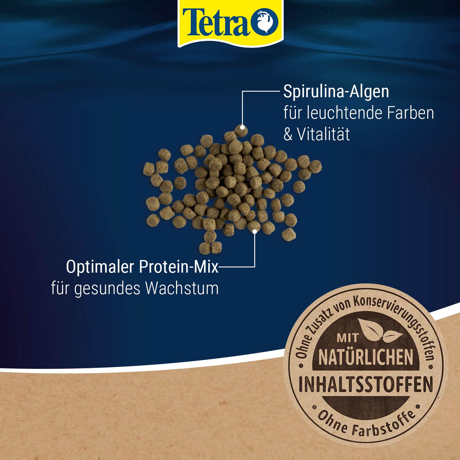 tetra-cichlid-algae-pellets-fischfutter-mit-spirulina-500-ml image 3