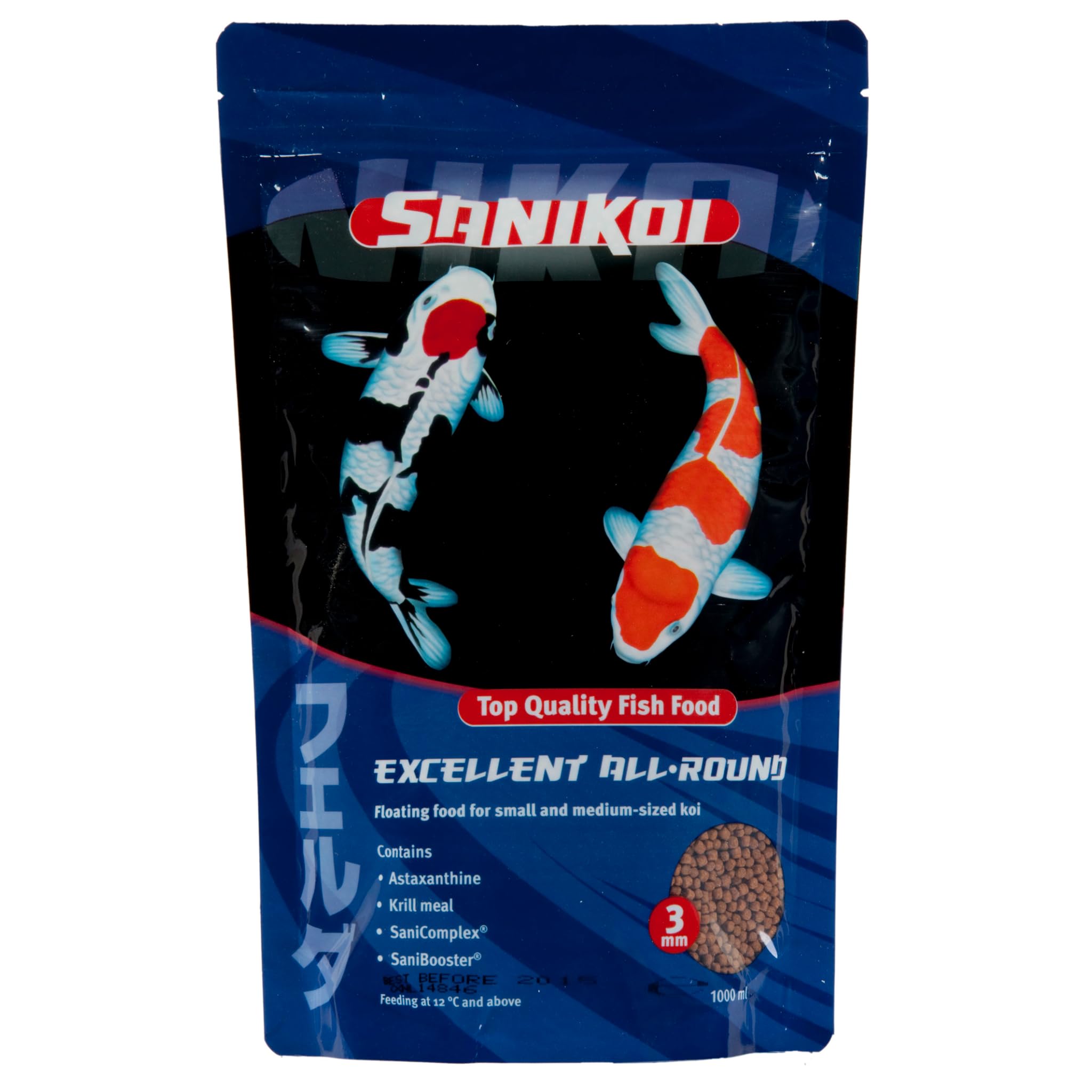 velda-sanikoi-all-round-schwimmende-fischfutter-pellets-3-mm-10-l image 1