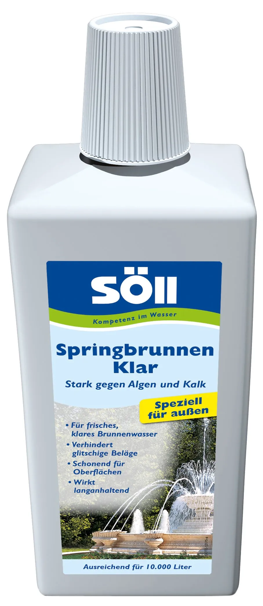 s-ll-springbrunnenklar-reiniger-gegen-algen-und-kalk-1-l-f-r-10-000-liter image 1