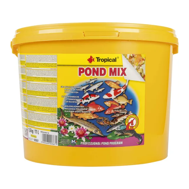 tropical-pond-mix-teichfisch-mischfutter-11-l-1-6-kg image 1