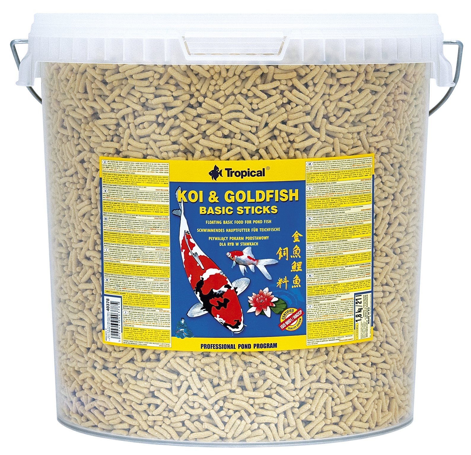 tropical-koi-goldfish-basic-sticks-teichfutter-4kg image 4