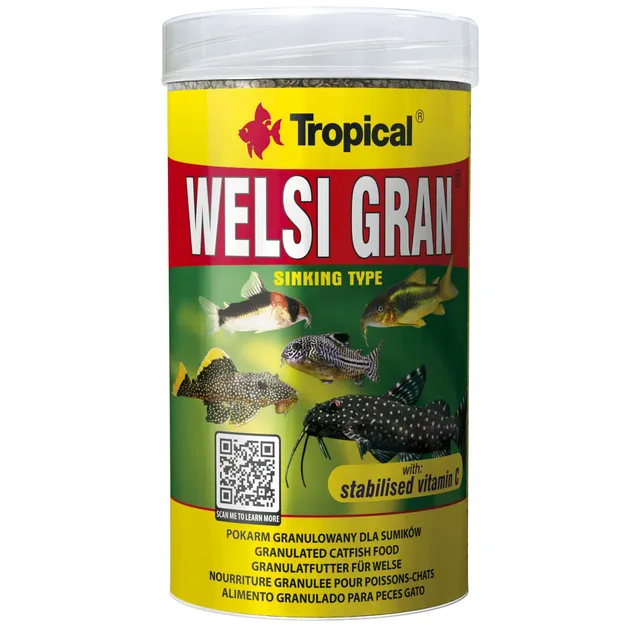 tropical-welsi-gran-250-ml-absinkendes-granulatfutter-f-r-welse-und-schmerlen image 1