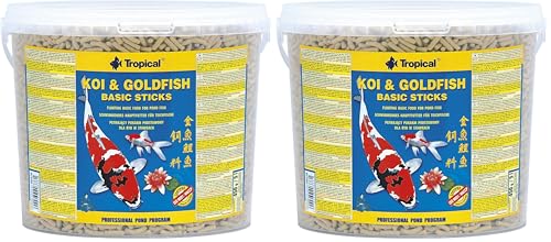 tropical-koi-goldfish-basic-sticks-5-l-430-g-teichfischfutter image 8