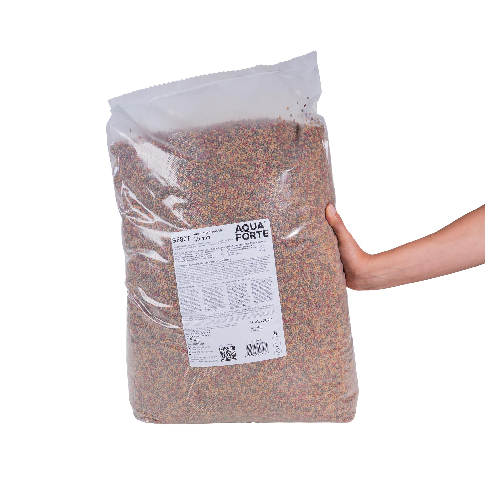 aquaforte-basis-fischfutter-small-pellets-3mm-15-kg image 4