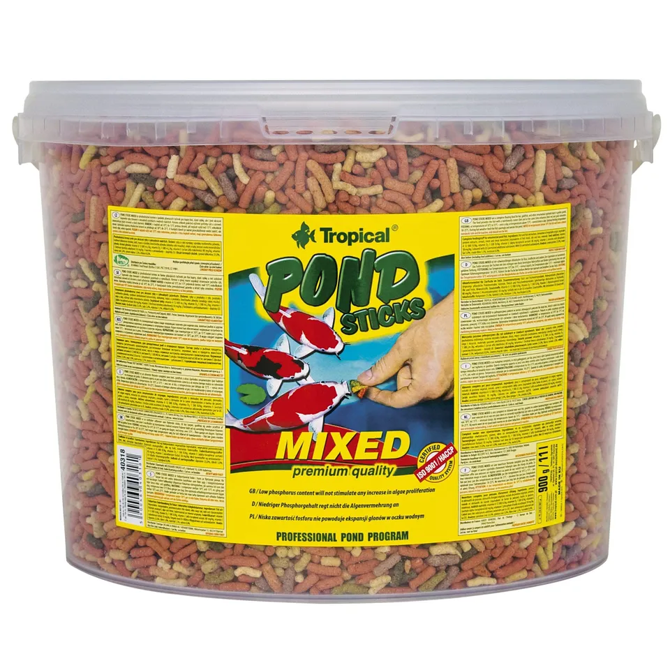 tropical-pond-sticks-mixed-11-l-900-g-teichfischfutter-sticks image 1