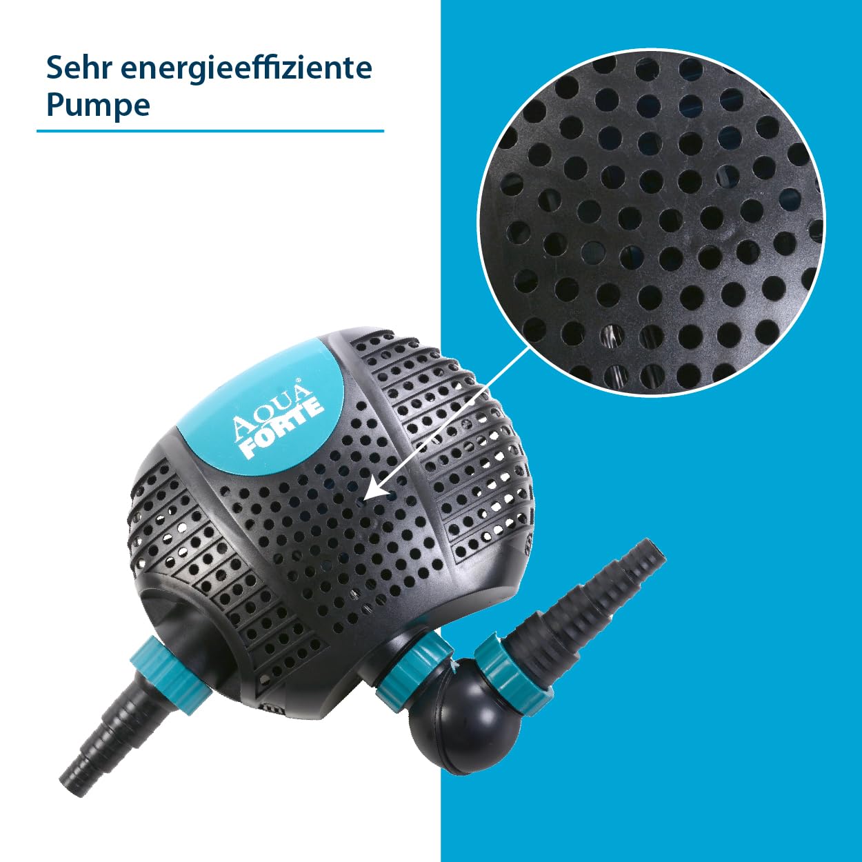 aquaforte-o-6500-plus-teichpumpe-50w-6-5-m-h image 2