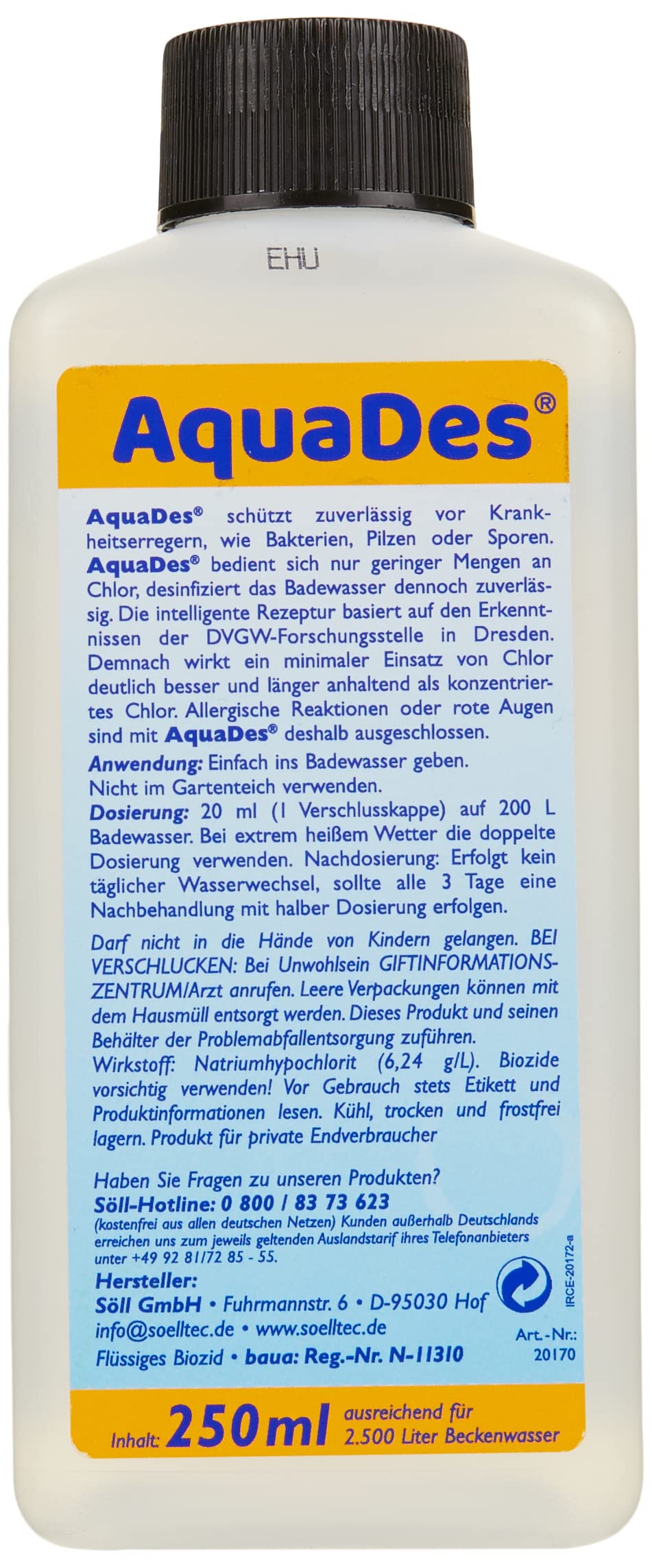 s-ll-poolpflege-set-aquades-algenfrei-je-250-ml image 5