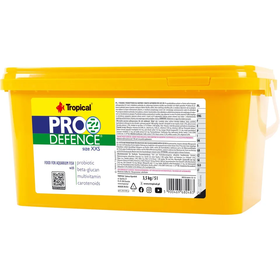 tropical-pro-defence-xxs-5l-probiotik-mikrofutter-f-r-jungfische image 1