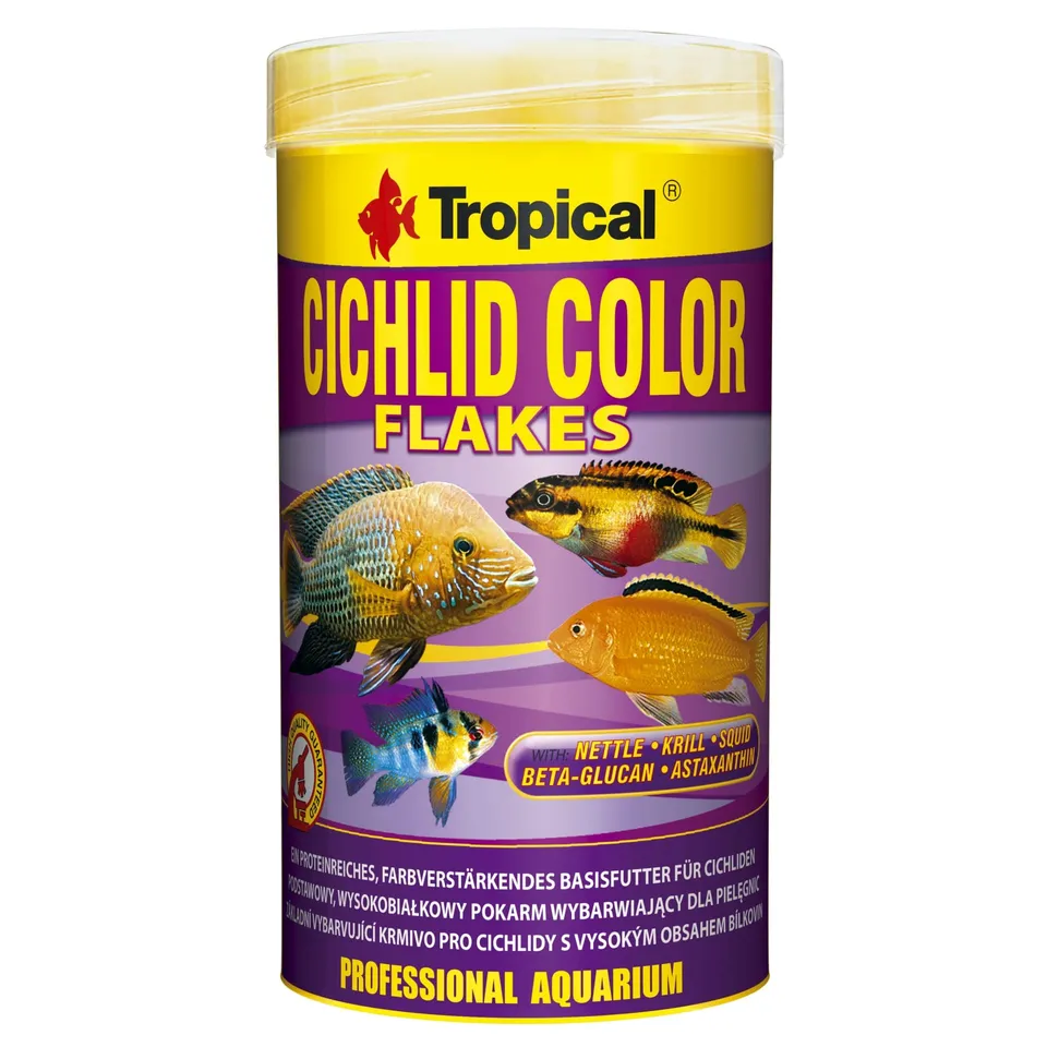 tropical-cichlid-color-flockenfutter-250-ml image 1