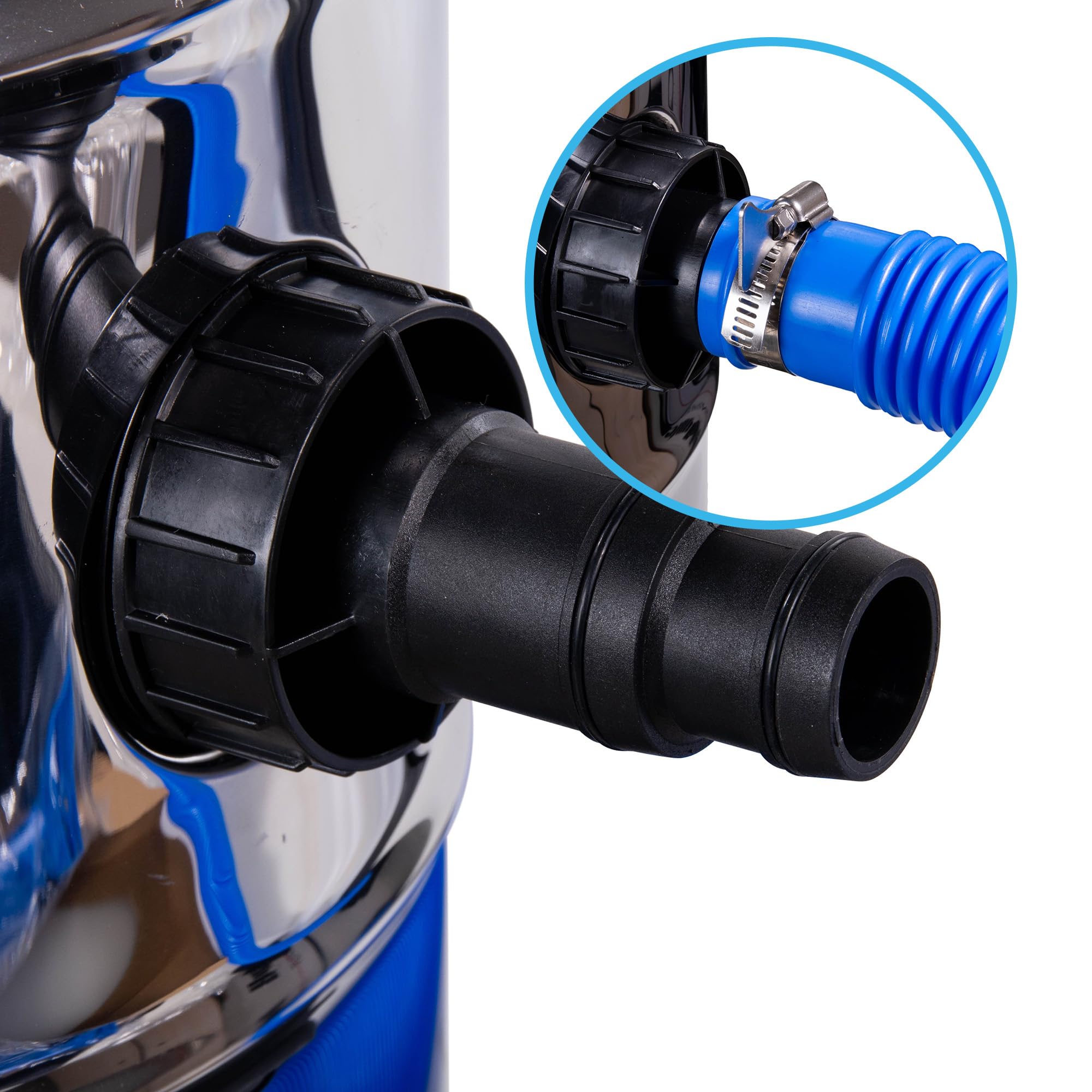 aquaforte-teichschlammsauger-pro-1200w-35l-tank-saugtiefe-bis-2-5m image 6