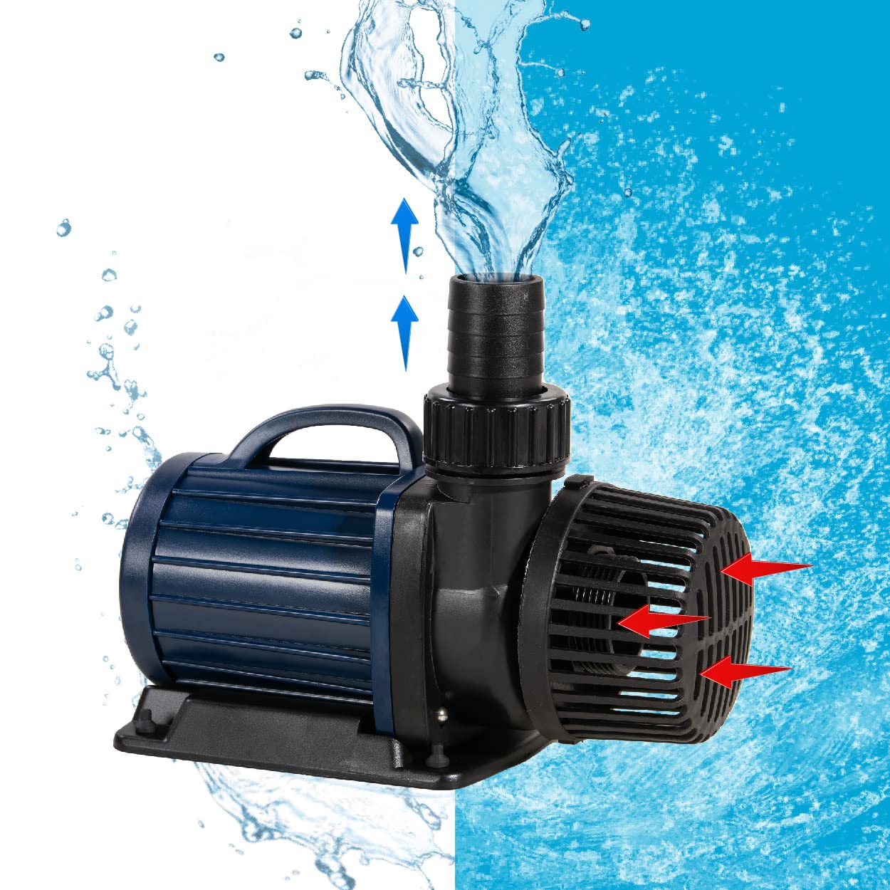 aquaforte-dm-3-500-teichpumpe-25w-3-5-m-h-3-m-f-rderh-he-filterpumpe image 7