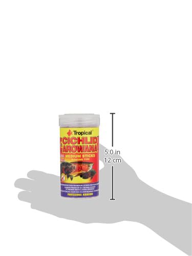 tropical-cichlid-arowana-medium-sticks-250-ml-fischfutter image 3