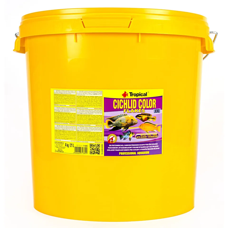 tropical-cichlid-color-flakes-farbverst-rkendes-flockenfutter-21-l image 1