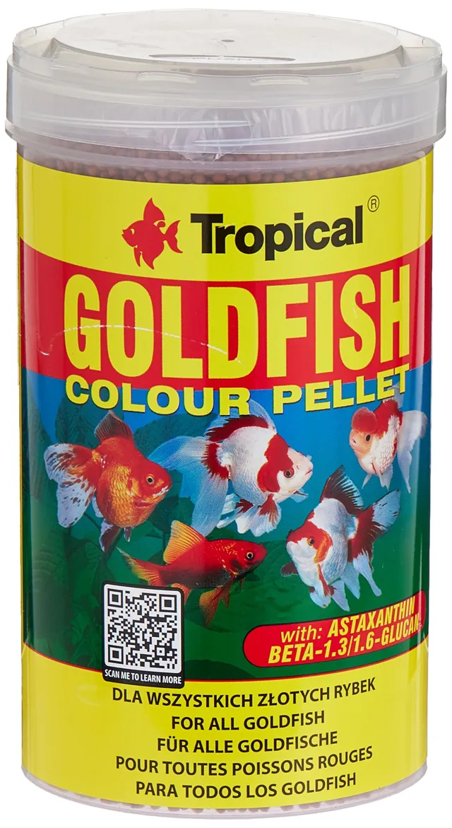 tropical-goldfish-colour-pellet-farb-futterpellets-1-l image 1