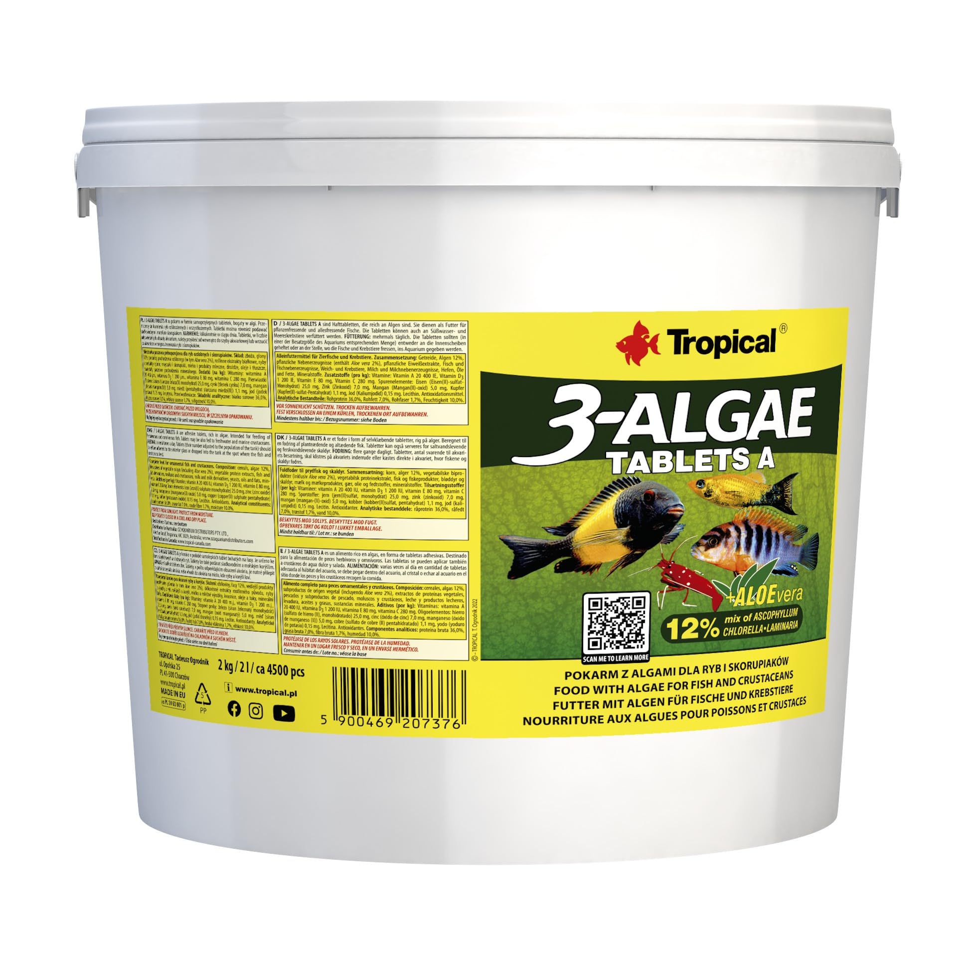 tropical-3-algae-tabletten-a-fischtabs-2-kg-4500-tabletten image 1
