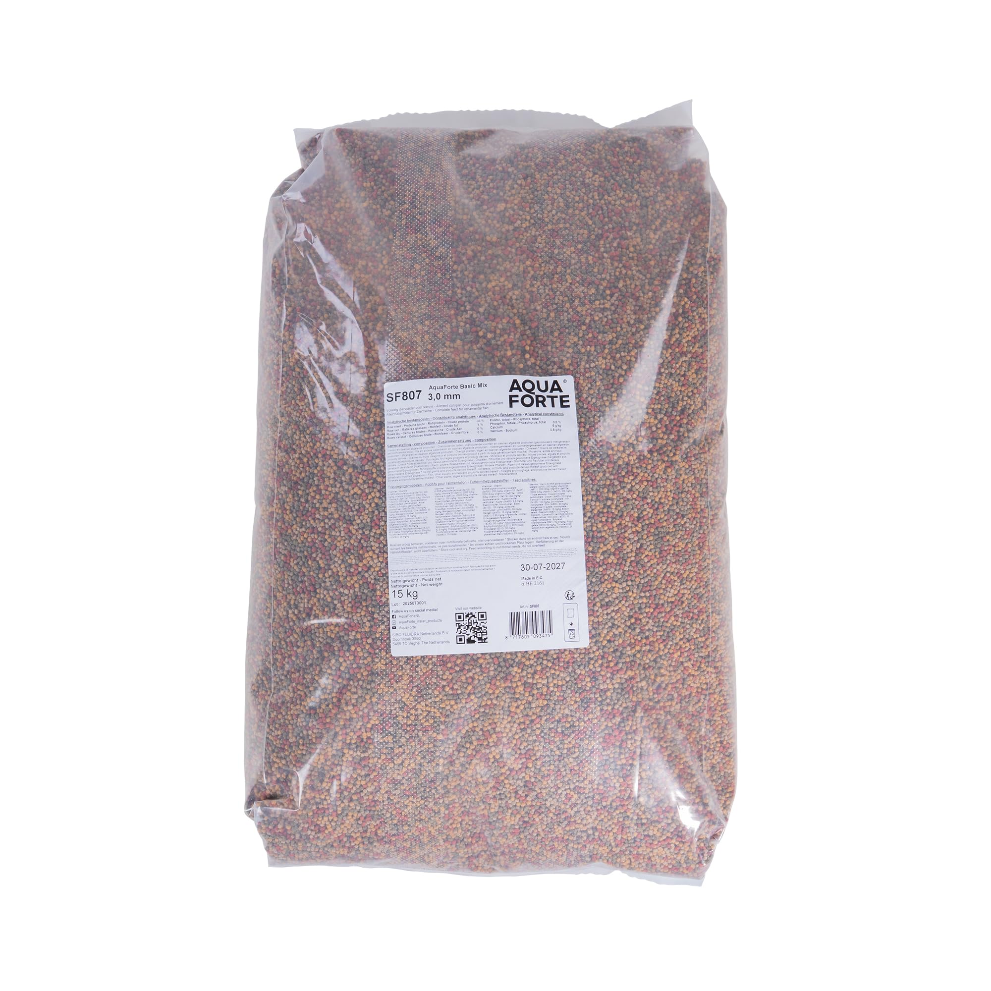 aquaforte-basis-fischfutter-small-pellets-3mm-15-kg image 1