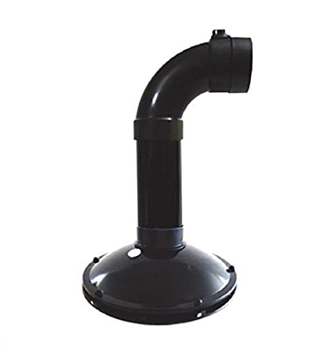 aquaforte-umgekehrter-bodenablauf-110-mm-mit-entl-ftung-schwarz image 2