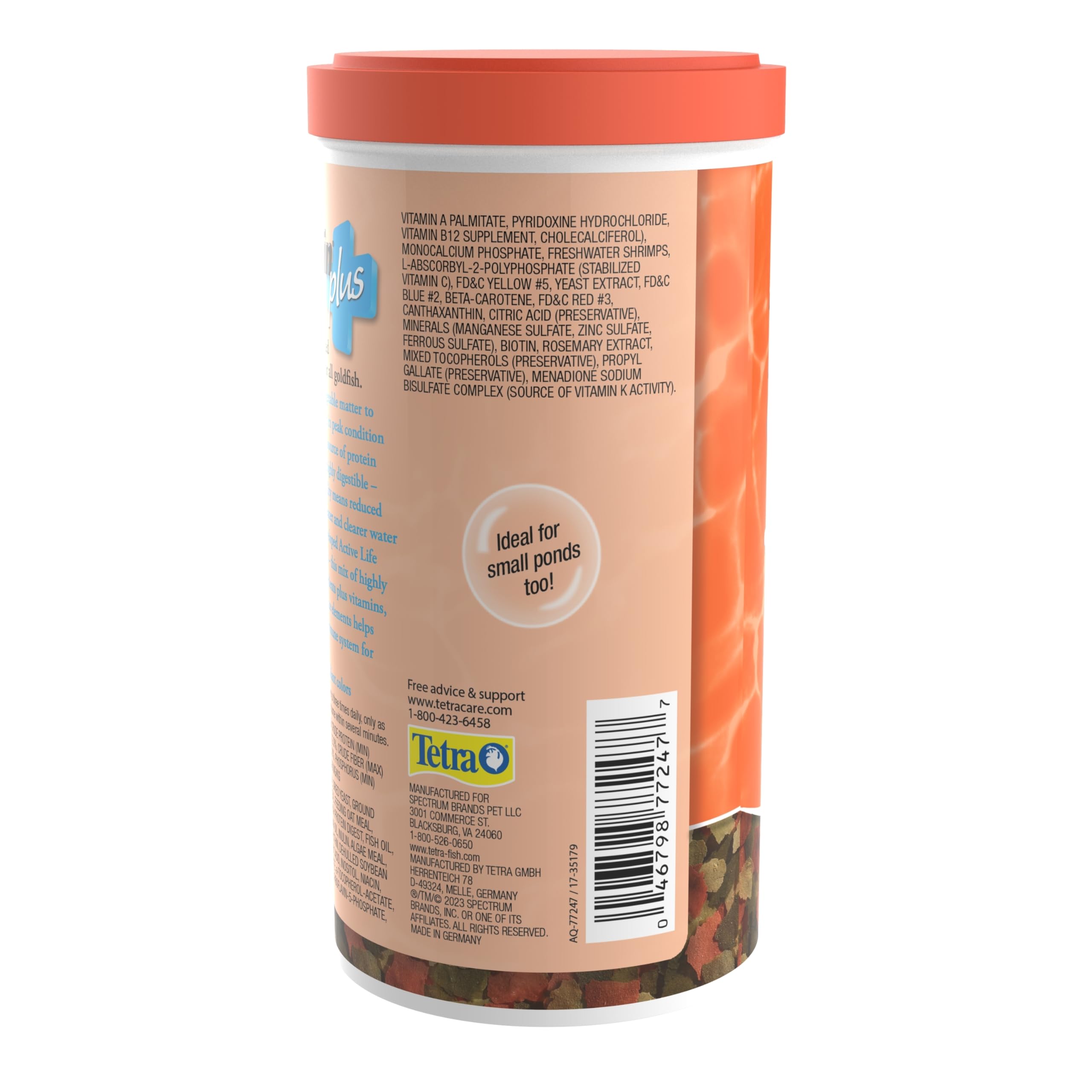 tetra-tetrafin-plus-goldfish-flakes-premium-goldfisch-flockenfutter-mit-spirulin image 4