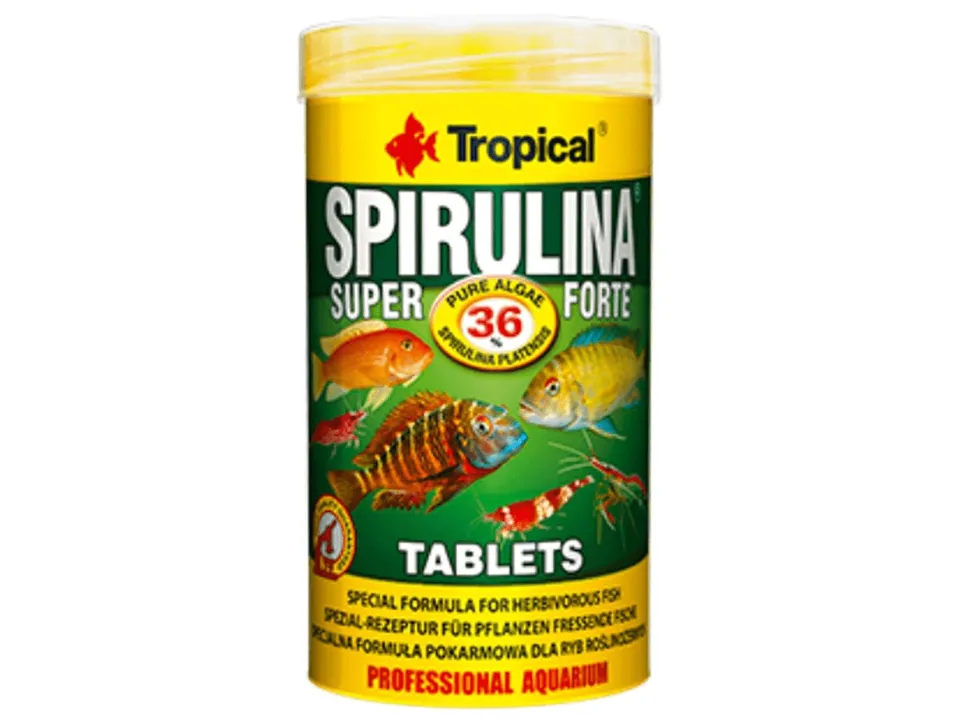 tropical-super-spirulina-forte-tabin-a-hafttabletten-36-spirulina-250-ml image 1