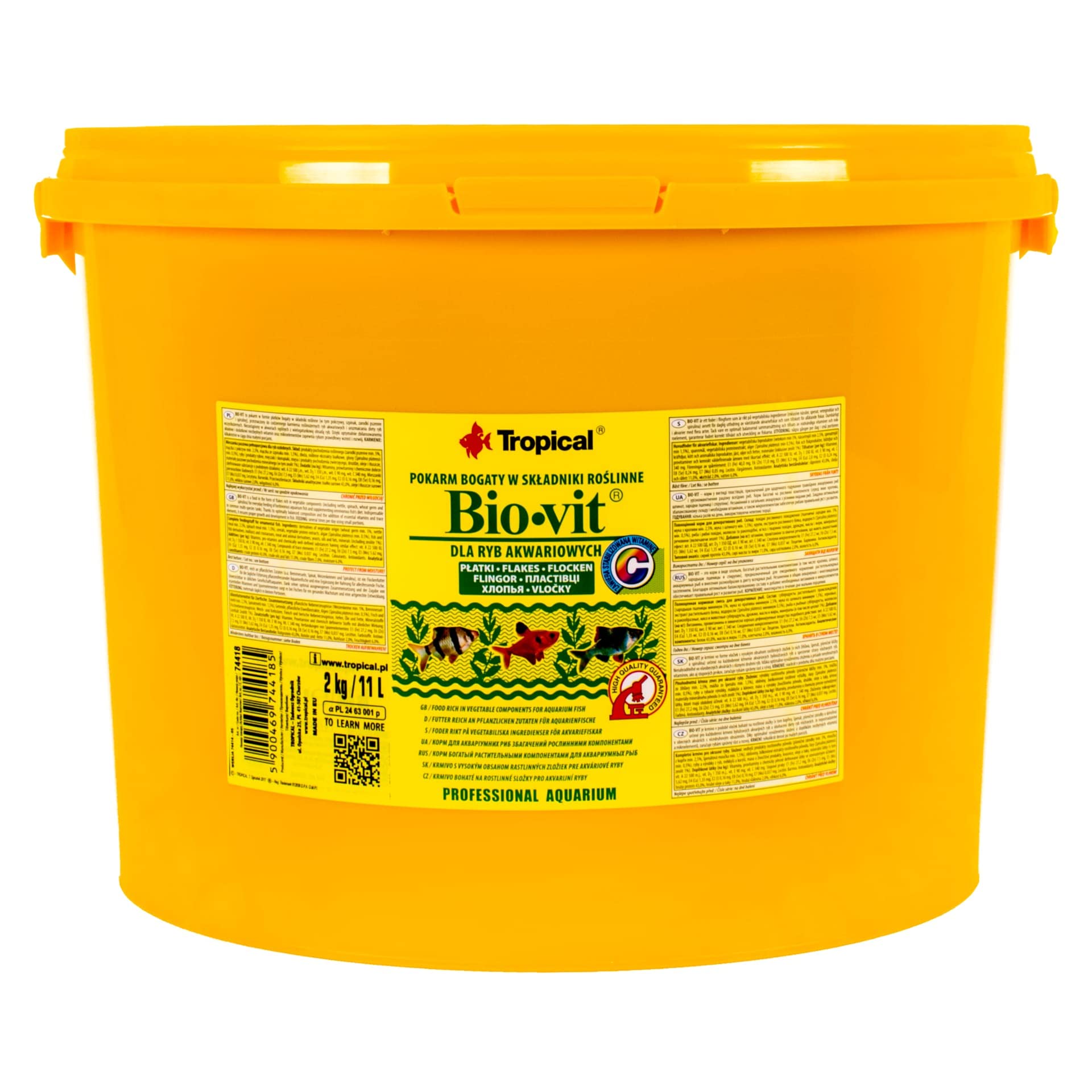 tropical-bio-vit-pflanzliches-flockenfutter-11000-g image 1