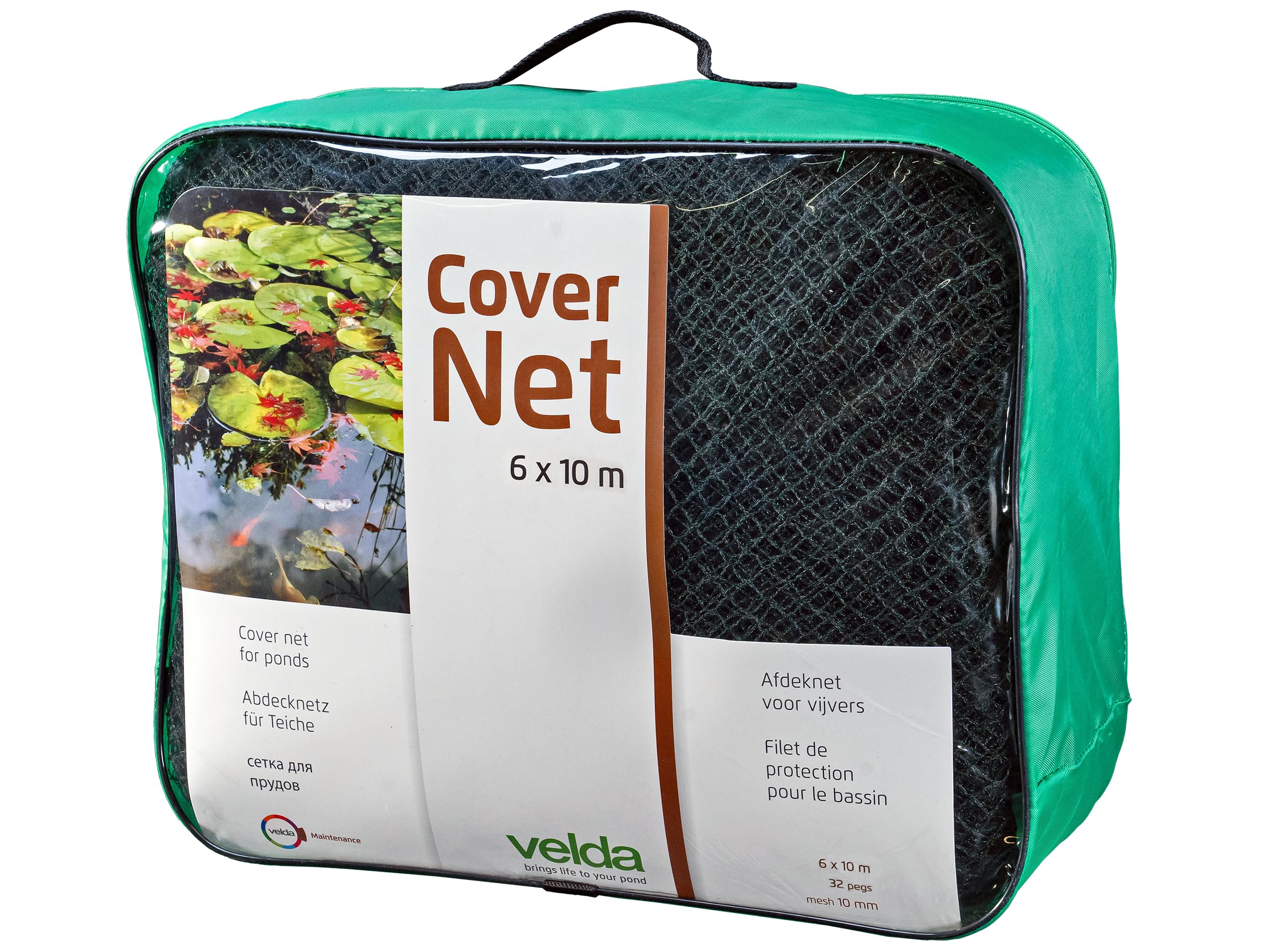 velda-cover-net-teich-abdecknetz-6-x-10-m-mit-erdspie-en-10-mm-masche image 1