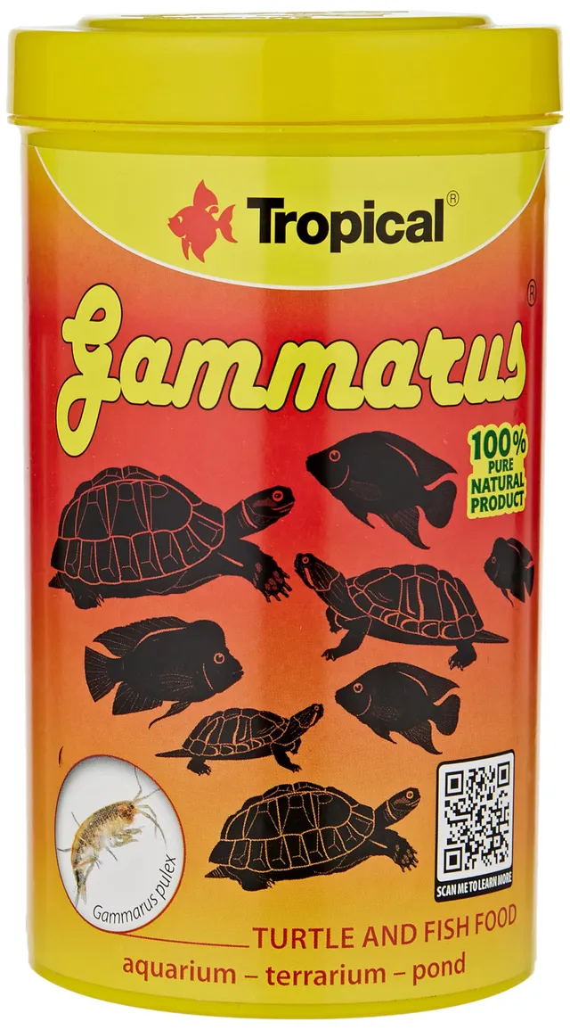 tropical-gammarus-getrocknete-s-wassergarnelen-schildkr-ten-und-fischfutter image 1