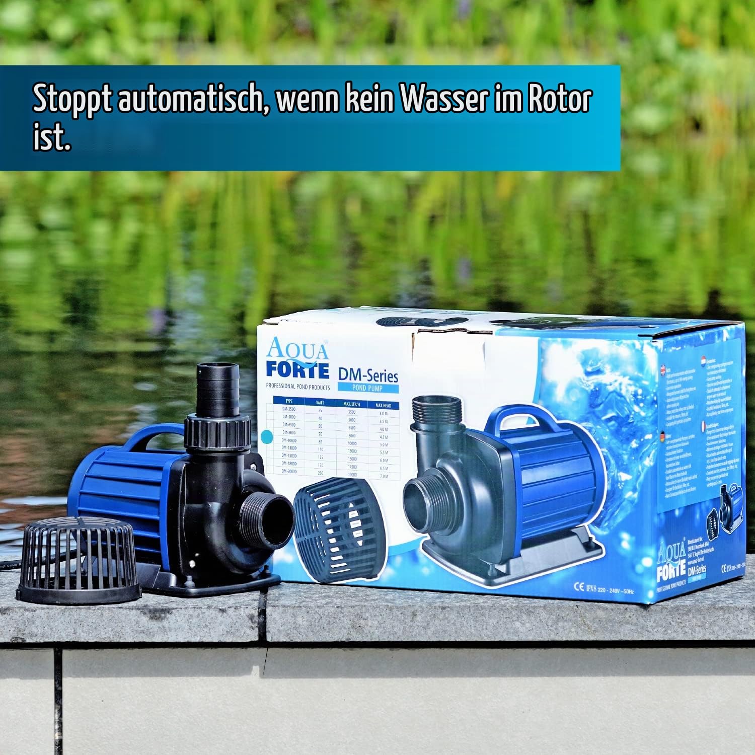 aquaforte-dm-3-500-teichpumpe-25w-3-5-m-h-3-m-f-rderh-he-filterpumpe image 4