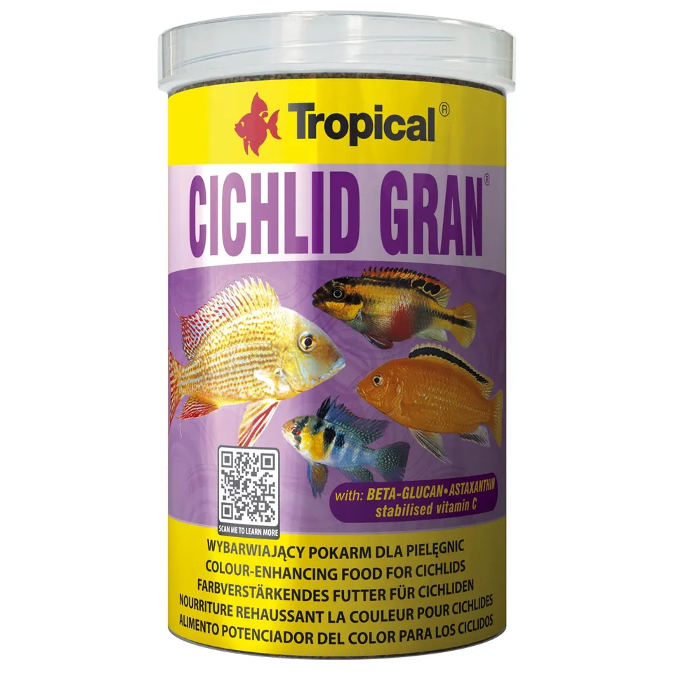 tropical-cichlid-gran-cichliden-granulat-1-l-farbverst-rkend-mit-beta-glucan image 1