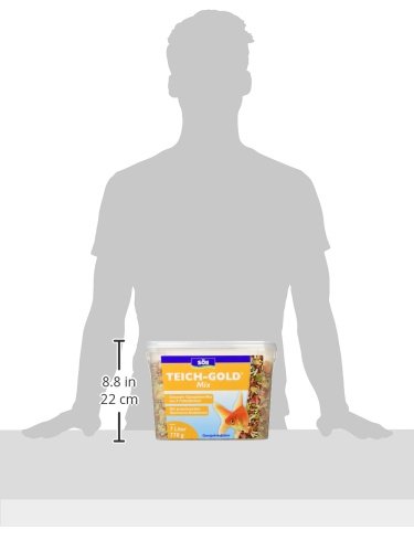 s-ll-teich-gold-mix-7-liter-ganzjahresfutter-sticks-flocken-gammarus image 7