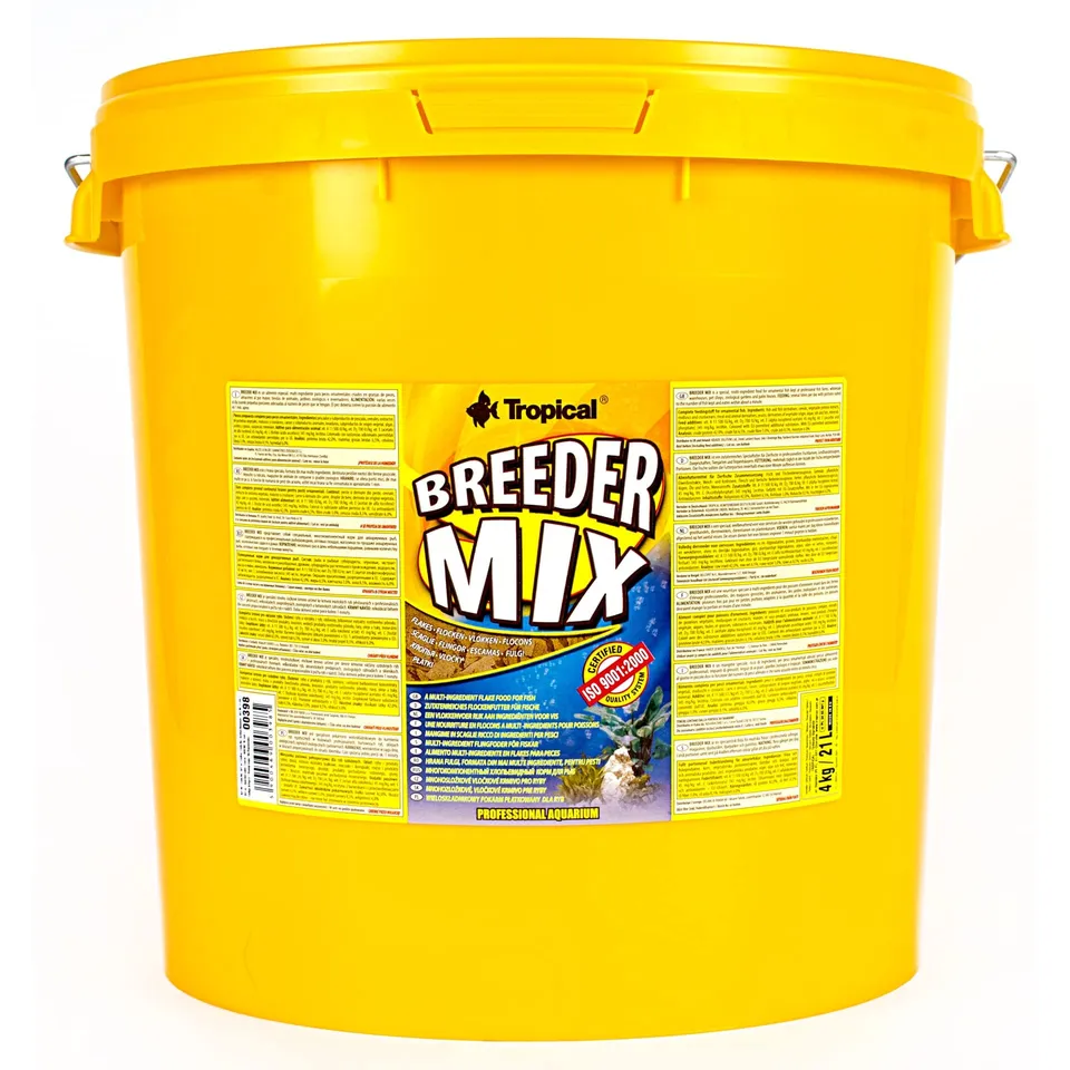 tropical-breeder-mix-flockenfutter-ohne-k-nstliche-farbstoffe-21-liter image 1