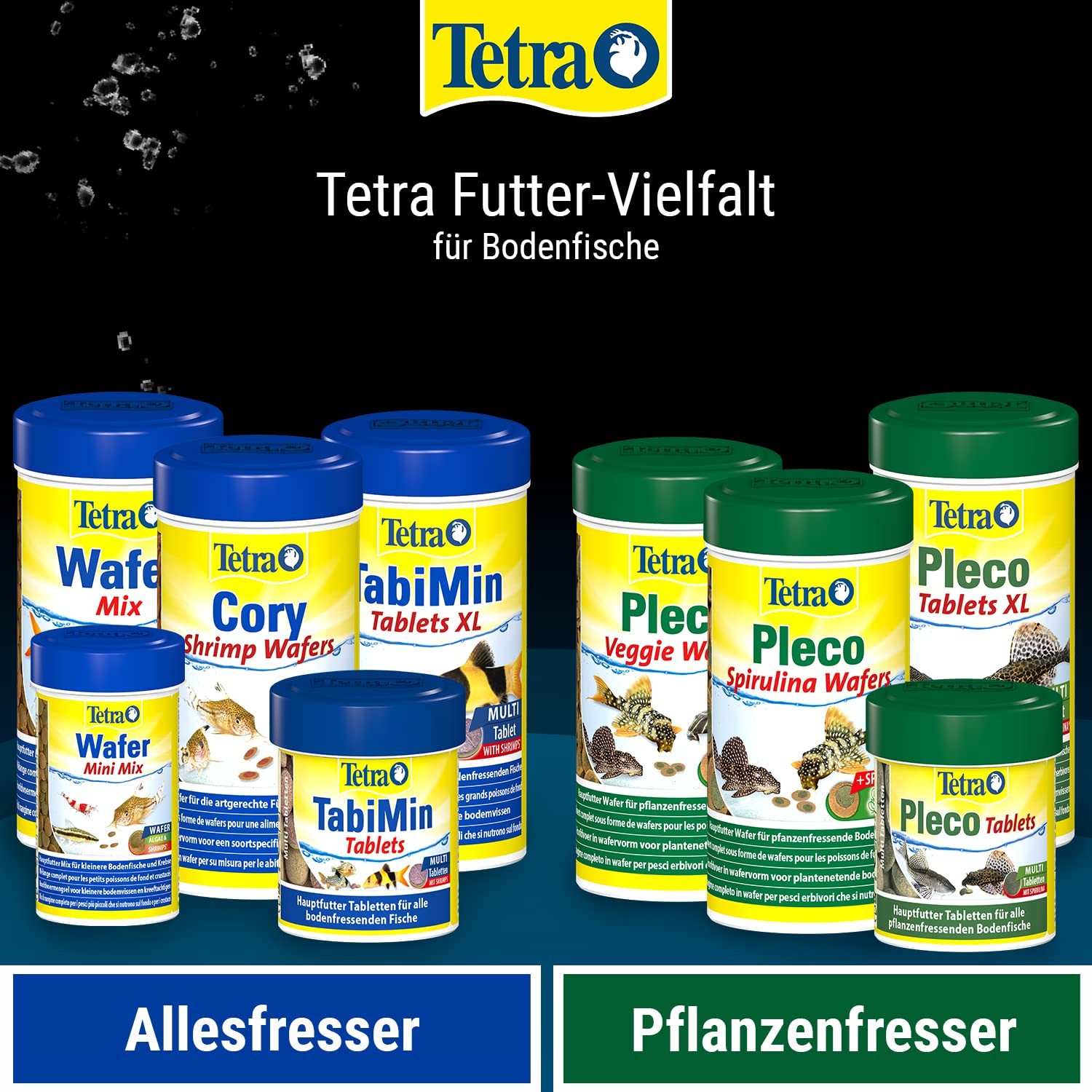 tetra-pleco-algae-wafers-bodenfischfutter-mit-spirulina-250-ml image 6