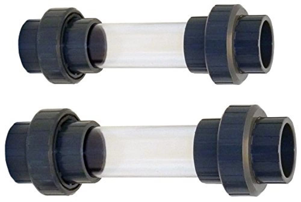 aquaforte-sichtglas-mit-3-3-kupplung-63-mm-grau-32-x-9-x-9-cm image 1