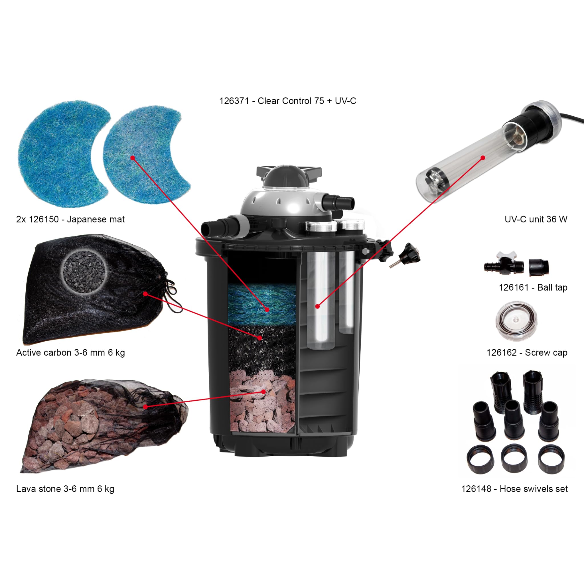 velda-clear-control-75-druckfilter-uv-c-36-watt image 8