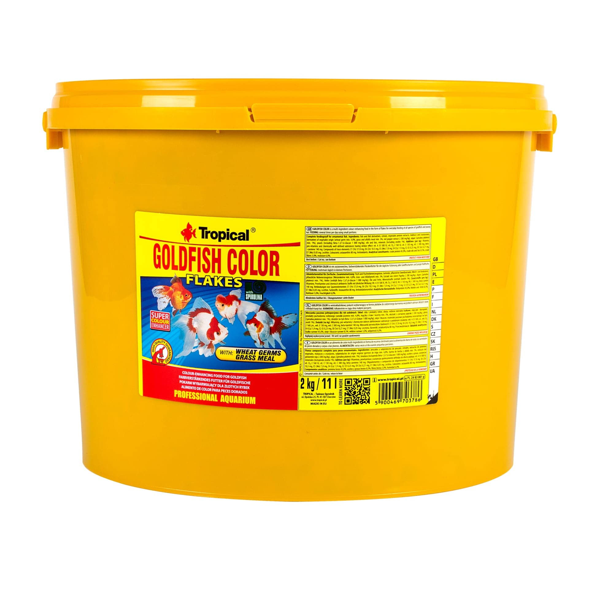 tropical-goldfish-color-flockenfutter-farbenfutter-f-r-goldfische-11-l image 1