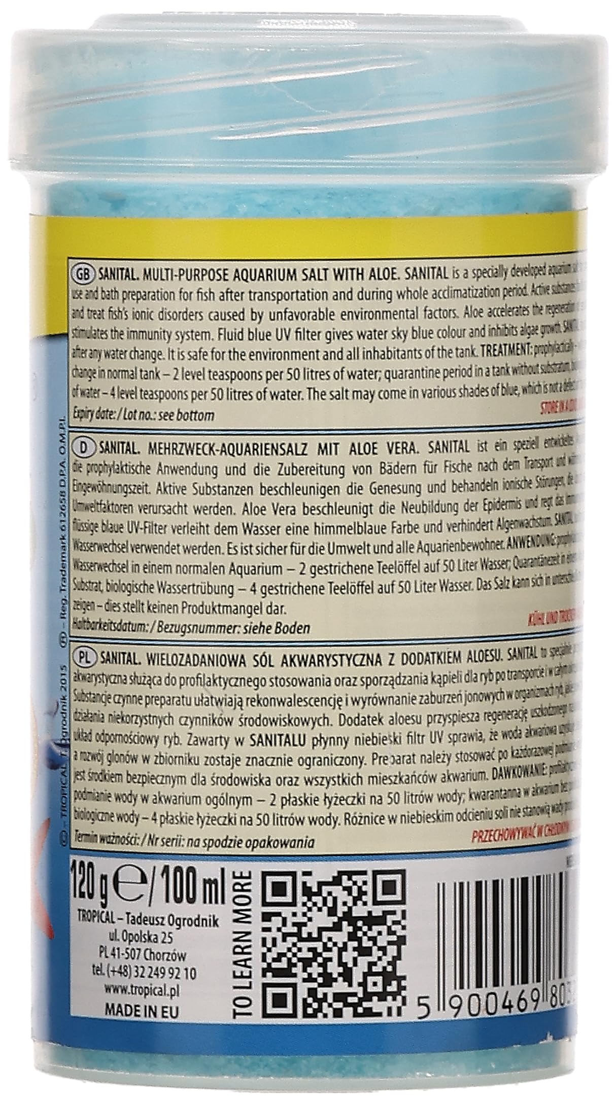 tropical-sanital-aquariumsalz-100-ml-mit-aloe-vera image 2
