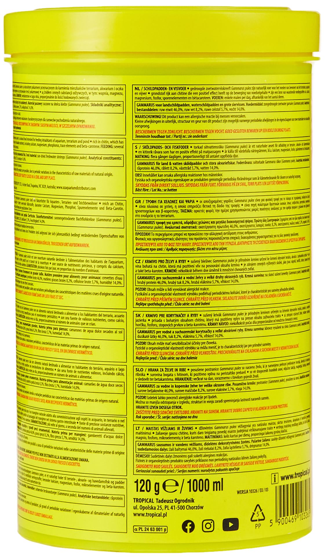tropical-gammarus-getrocknete-bachflohkrebse-1-l-1000-ml image 2